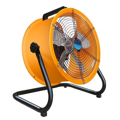 HSPLXYT Industrial Fan High-Power Factory Floor Fan Portable Post Fan Powerful Fan ; 4 Wind Speeds, 130 up and down Angle Adjustable,Wind Concentration (Size : 55cm)