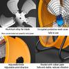 HSPLXYT Industrial Fan High-Power Factory Floor Fan Portable Post Fan Powerful Fan ; 4 Wind Speeds, 130 up and down Angle Adjustable,Wind Concentration (Size : 55cm) view 4