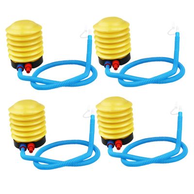 SUPVOX 4pcs Pedal Inflator Foot Pump for Inflatable Toys Quick Inflate Deflate Mini Portable Design for Swimming to Store