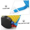 SUPVOX 4pcs Pedal Inflator Foot Pump for Inflatable Toys Quick Inflate Deflate Mini Portable Design for Swimming to Store view 2