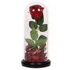 HOOTNEE Elegant Led Rose Lantern Glass Unique Home Decor Ideal Present for Girlfriend's Birthday view 1