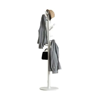 hanger 180cm Solid Wood Coat Rack Free Standing 10 Hooks Hall Tree Coat Racks With Round Base Coat Rack Stand hook (Color : A)