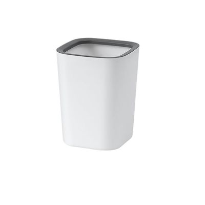 RENEESME Kitchen Trash Can Nordic Trash Can Household Pressure Circle Living Room Creative Bedroom Bathroom Kitchen Office Paper Basket Bathroom Trash Can (Color : A)
