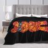 Cool Gummy Bears Throw Blanket for Couch Bed Sofa Soft Comfortable Blanket 50"x40" Flannel Blankets & Throws view 3