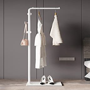 Coat Rack,Stand Independent Hall Coat Rack With 3 Hooks Stable Marble Round Base Shelf for Coats Hats Handbags Jackets for Entrance Corridor Bedroom