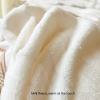 YUSIWOAL Duvet Cover Set Winter Fluffy Duvet Cover Set, 4 PCS Milk Fluffy Plush Duvet Cover Set, Super Soft and Warm Flannel Bedding Set Duvet Cover Full (Color : 2, Size : 2.0m Bed 220x240cm) view 2
