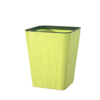 RENEESME Kitchen Trash Can Trash Can, Square, Lidless, Large-Capacity, Simple, Stylish, Trash Can, Living Room, Bedroom, Kitchen, Bathroom Bathroom Trash Can (Color : A)