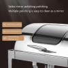 ELUKHT Buffet Server & Heater - Kitchenware New Stainless Steel Double Hot Pot, Catering Buffet Food Warm Tray, Dining Food Pot for Event Catering Banquets. (Double) view 4
