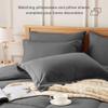 Newspin Twin XL Comforter Set Dark Grey - Bed in a Bag Twin XL Size 5 Pieces, All Season Bed Set, Fluffy Comforter Set with Sheets, Sheet Set Quilt Blanket, Pillowcases & Shams view 3