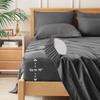 Newspin Twin XL Comforter Set Dark Grey - Bed in a Bag Twin XL Size 5 Pieces, All Season Bed Set, Fluffy Comforter Set with Sheets, Sheet Set Quilt Blanket, Pillowcases & Shams view 4