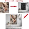GYETPONG Personalized Custom Tapestry Print Any of Your Design Photo/Text/Logo Custom Wall Tapestry Funny Backdrop Wall Hanging Art Decor (37''WX29''L) view 2