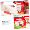 COLLBATH 20pcs Christmas Cupcake Boxes Window Portable Containers Inserts for Standard for and Giving view 2