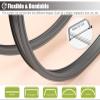 Ceiling Curtain Track Room Divider Hospital Curtain Curved Curtain Track, Living Room/Balcony/Bay Window Curtain Rail Set, Customizable Curtain Rod 3ft to 26ft Long, Easy to Install & Cut ( Color : Ce view 3