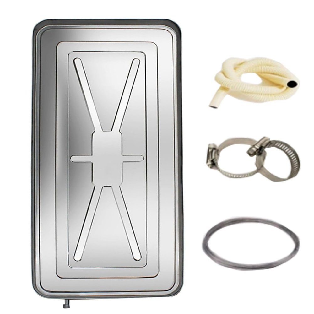 Condensate Drain Pan Air Conditioner Drip Tray, Universal Window Air Conditioner Drain Kit, Ac Drain Pan Replacement, Air Conditioner Outdoor Unit Water Collecting and Drainage Pan ( Color : 1-2P )