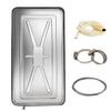 Condensate Drain Pan Air Conditioner Drip Tray, Universal Window Air Conditioner Drain Kit, Ac Drain Pan Replacement, Air Conditioner Outdoor Unit Water Collecting and Drainage Pan ( Color : 1-2P ) view 1