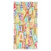 LNDDYTP Modern Colorful Number Alphabet Beach Towels Oversized Lightweight Soft,Abstract Kids Nursery English Game Alphabet Beach Swim Towel for Gym Bathroom Towel 63"" L X31 W, 160x80cm view 2