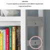 2-Tier Desktop Bookshelf For Computer Desk - Desktop Bookshelf, Open Desktop Storage Rack Display Rack, Office Wrought Iron Desktop Organizer, Multi-functional Countertop Hutch Bookshelf ( Color : A , view 4