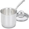 Cuisinart 10-Inch Open Skillet, Chef's Classic & 722-20 8-Inch Chef's-Classic-Stainless-Cookware-Collection, 8" & 1.5 Quart Saucepan w/Cover, Chef's Classic Stainless Steel Cookware Collect view 1