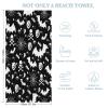 LNDDYTP Modern Bat Pumpkin Skull Beach Towels Super Absorbent Quick Dry Fluffy,Rustic Halloween Boys Girls Room Decor Spider Web Prints Beach Towel for Pool Bath Towels 63"" L X31 W, 160x80cm view 3