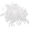 Xiaojikuaipao 200 Small Clear Plastic Clips for Clothes, Socks, and More C Safe and Versatile Clothing Pegs Set view 4