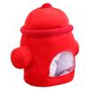 SHINEOFI Fire Hydrant Head Cover Plush Fire Hat for Adults Novelty Costume Party Hat Photo Props Carnival Dress up Accessory view 1