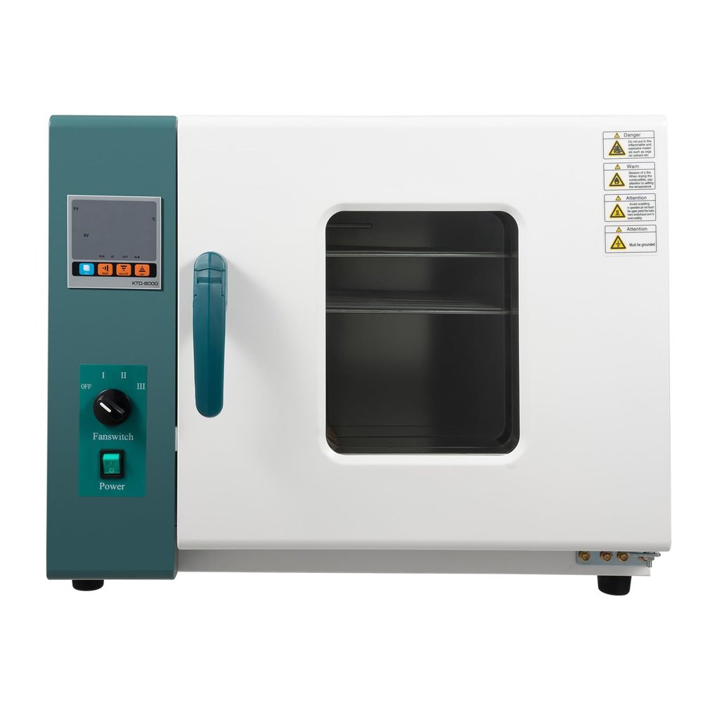 CRYBY 1000W 110V Horizontal Electric Blast Drying Oven, Constant Temperature Blast Drying Box with Button Control & Temperature Controller, Digital Forced Air Convection Incubator Box, Capacity 12Gal