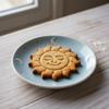BAKERLOGY Celestial Sun Cookie Cutter - Detailed Biscuit Cutter Design for Baking and Crafts, ideal on fondant, dough, clay view 3