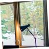 Cabilock 24pcs Laundry Hangers Curtain Rings Warm Easy to Install for Shower Curtains view 3