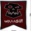 Aihccy Orks Banner Flag Man Cave Bed Room Home Office Party Decor 30x50 Inch (red) view 2