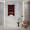 Aihccy Orks Banner Flag Man Cave Bed Room Home Office Party Decor 30x50 Inch (red) view 3
