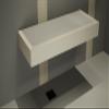 The Original Floating Shower Bench Kit with Concrete Mesh Foam Board - Original Shower Bench Bracket(18in. 14in. 4in.) Providing Support You Need for Any Bench Projects You Have. view 1