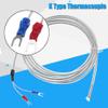 ANKROYU Thermocouple, Plastic 2 Wire Waterproof Thermocouple, K Type Thermocouple, Thermocouple Wire for Thermocouple Sensor & Meter Temperature Controller view 2
