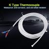 ANKROYU Thermocouple, Plastic 2 Wire Waterproof Thermocouple, K Type Thermocouple, Thermocouple Wire for Thermocouple Sensor & Meter Temperature Controller view 3