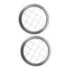 balacoo 2pcs Stainless Steel Flower Jar Lids for Flower Arrangement and Canning Durable Design for Easy Diy Compatible with Wide Mouth Mason Jars view 1