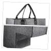 MAGICLULU 2pcs Shaped Stairs Basket for Clothes and Toys Capacity Laundry Organizer Design for Easy Storage and Clean Space view 2