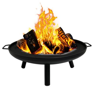 GasOne 23 in Outdoor Wood Burning Fire Pit Durable Alloy Steel Fire Pits for Outside Small Fire Pit for Backyard, Porch, Deck, Camping, BBQ