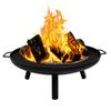 GasOne 23 in Outdoor Wood Burning Fire Pit Durable Alloy Steel Fire Pits for Outside Small Fire Pit for Backyard, Porch, Deck, Camping, BBQ view 1