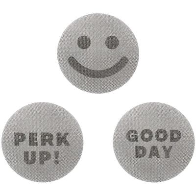 FLUR Happy Pucks (3Pack) Espresso Puck Screens for Breville - Reusable Coffee Filter Screens Compatible with 51mm, 53.3mm, and 58.5mm Portafilters - 1.7mm Thickness - 316 Stainless Steel (58.5mm)