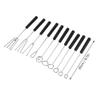 10 Pieces Stainless Steel Chocolate Dipping Forks Set - Stainless Steel Chocolate Fork DIY Chocolates Cutlery for Handmade Chocolates, Truffles, with PP Handle  view 4