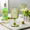 SUREK Beautiful Long Stem Wine Glass for Red and White Wine Cocktail glass beer cup 330ml/11.2oz for home bar personalise, Style 1 view 4