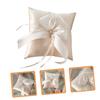 MERRYHAPY Wedding Pillow Cushion with Decoration Color Elegant Holder for Wedding Engagement Proposal Bridal Shower Romantic Party Supplies view 2