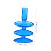 GOOHOCHY Glass Candle Holder Elegant Pillar Candle Holder for Tealights Romantic Home Decor for Weddings Parties and Dinners Versatile Centerpiece for Any Occasion view 3