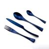 WHIERGGIN Silverware Set, 4/16/24/32/40/48 Pieces Silver Stainless Steel Cutlery And Spoon Set Matte Steak Cutlery (Color : Silver, Size : 1Set-4Pcs) view 4