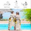 Sunflower Beach Towels Oversized Super Absorbent,Lightweight Bath Towel Quick Dry Sets For Bathroom/Pool/Rv Camping/Beach Play/Gym Room/Picnic Retro Spring Blossom Floral Summer Off-White 23"x47" view 4
