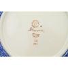 Polmedia Polish Pottery Lunch Plate UNIKAT - Rainbow Field Pattern Handmade in Boleslawiec Poland + Certificate of Authenticity view 4