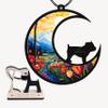 6" Brussels Griffon Dog Memorial Suncatcher Window Car Hanging Dog Memorial Ornament Loss of Dog Sympathy Gift for Pet Lover Dog Passing Away Gifts SC-D-B6-6-67 view 1