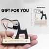 6" Chihuahua Short Hair Dog Memorial Suncatcher Window Car Hanging Dog Memorial Ornament Loss of Dog Sympathy Gift for Pet Lover Dog Passing Away Gifts SC-D-B6-6-28 view 4