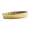 Garneck 1pc Soap Dish Bathroom Soap Holder in Sink Sponge Holder Vanity Tray Bath Soap Liquid Sink Tray Sink Soap Holder Shower Gel Bathroom Soap Holding Dish Jewelry Gold Ceramics view 1