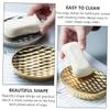 Garneck 1pc Soap Dish Bathroom Soap Holder in Sink Sponge Holder Vanity Tray Bath Soap Liquid Sink Tray Sink Soap Holder Shower Gel Bathroom Soap Holding Dish Jewelry Gold Ceramics view 2