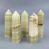 Crystal Natural Crystal Afghan Jade Tower Witchcraft A la Carte Home Decor Gift (Size : 1PC) view 3